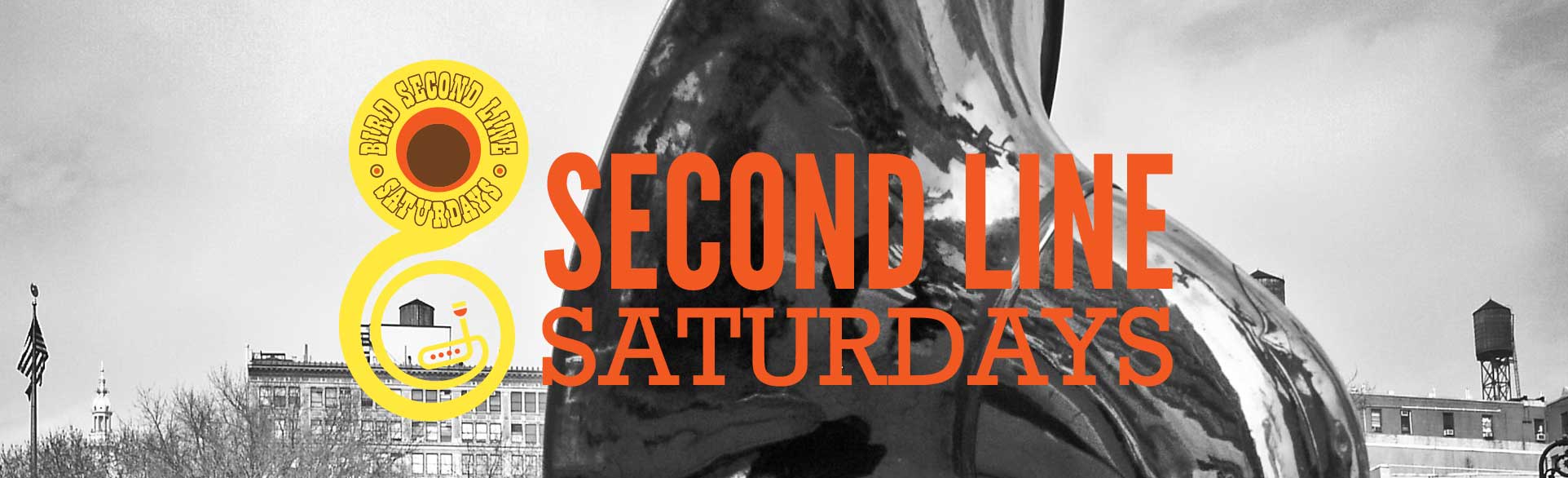 header-secondline-2023 Second Line Saturdays at Bird