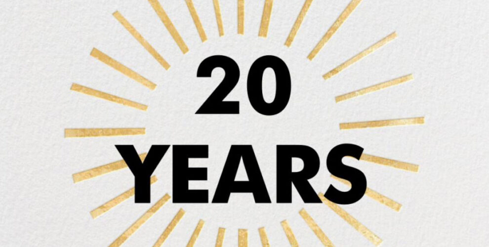 20 Years